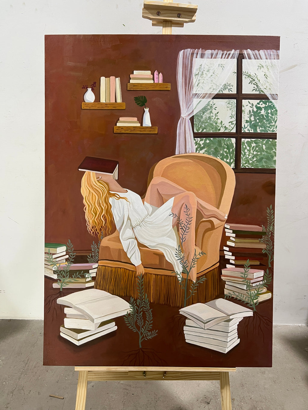 Asleep Among the Books