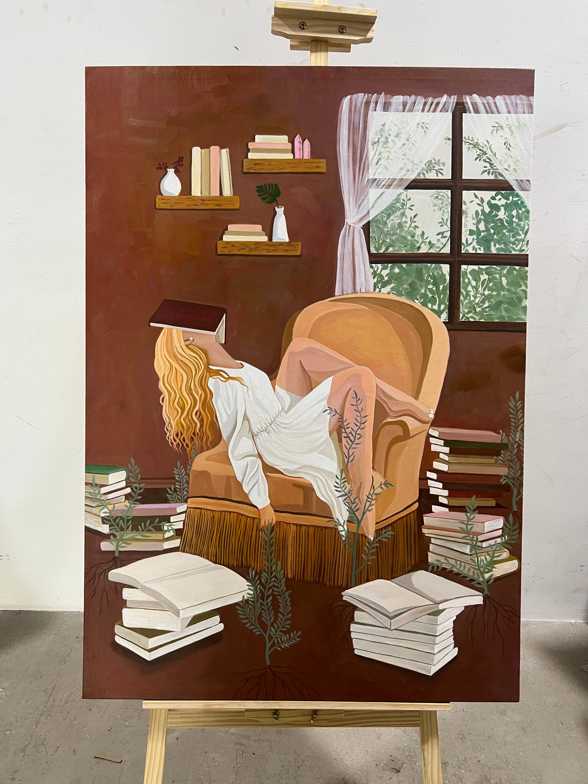 Asleep Among the Books