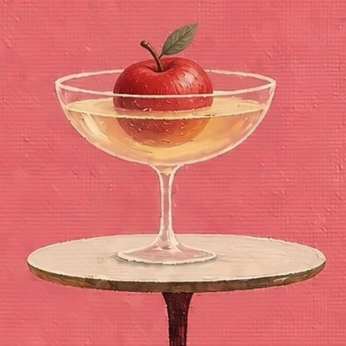Apple and coupe · actual artwork detail