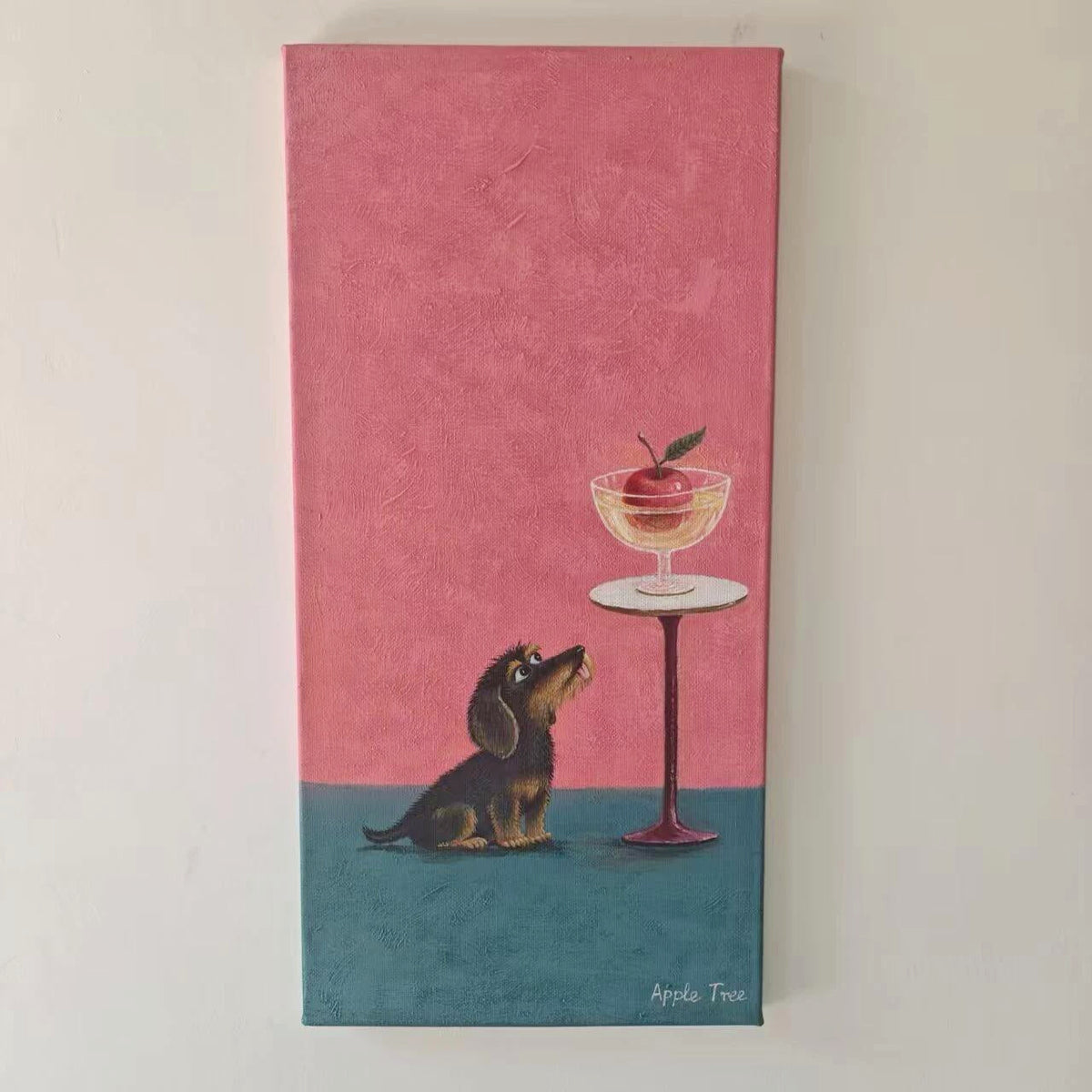 Dachshund and the Apple Coupe